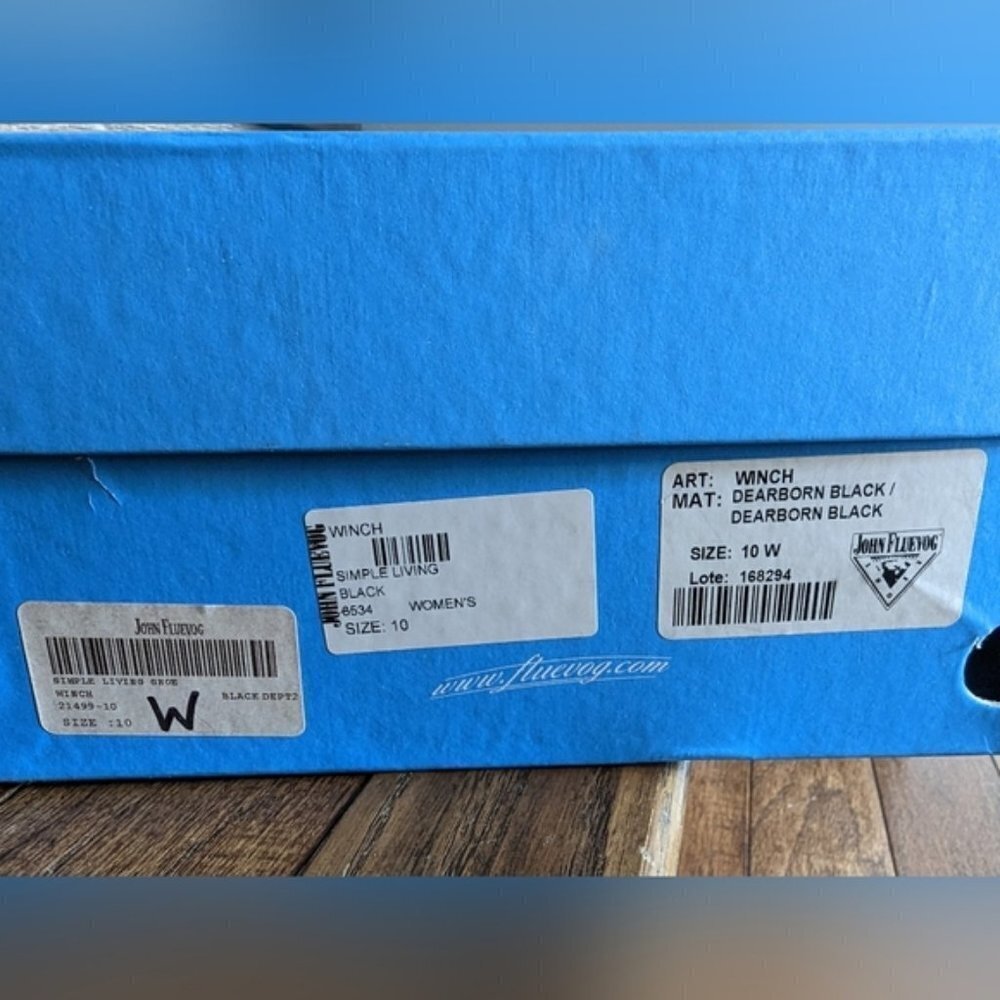 John Fleuvog, Simple living black Winch shoe Women's 10, men's 8.5 - Picture 11 of 15